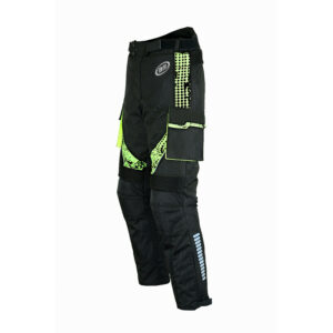 Green Black Textile Pant - Image 2